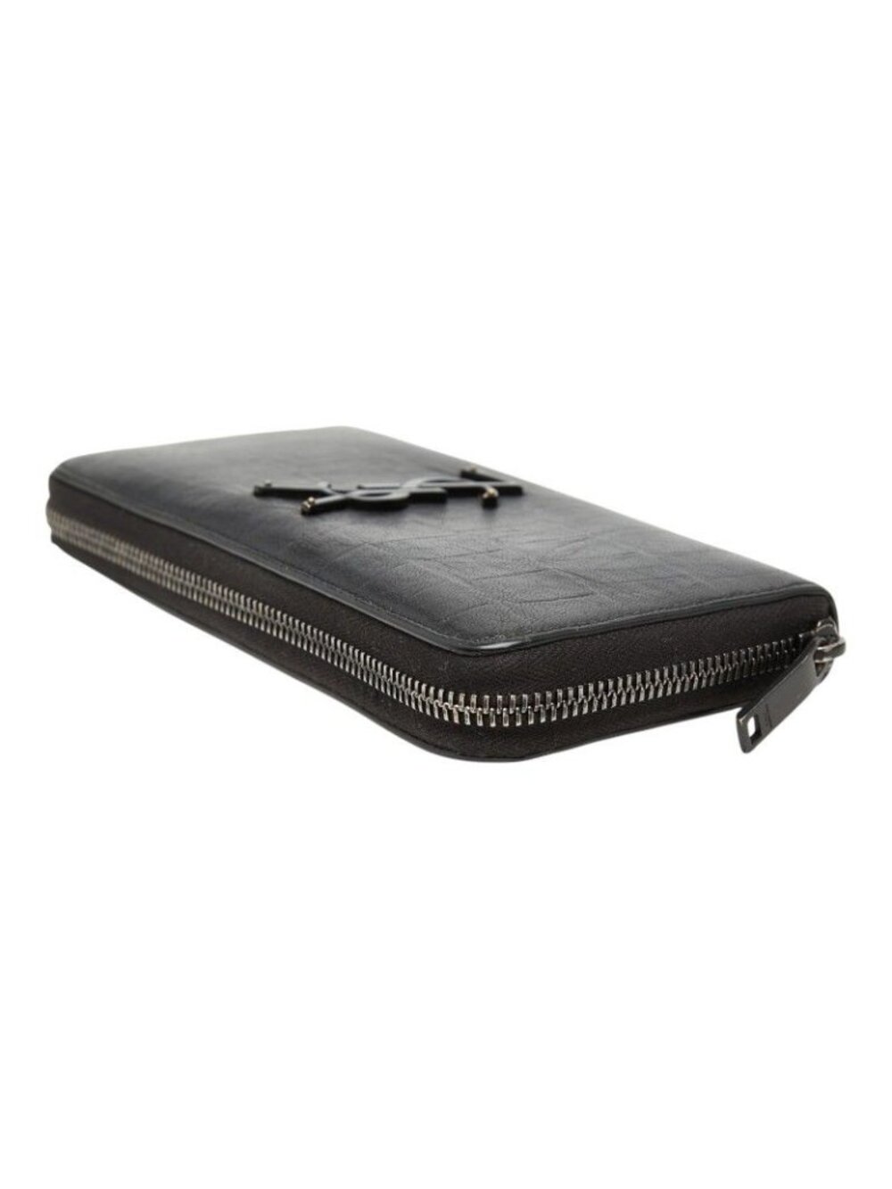 Saint Laurent YSL Logo Croco Wallet - Picture 7 of 10